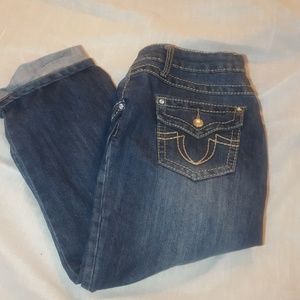 Women's Blue Jean Capri's Size 10